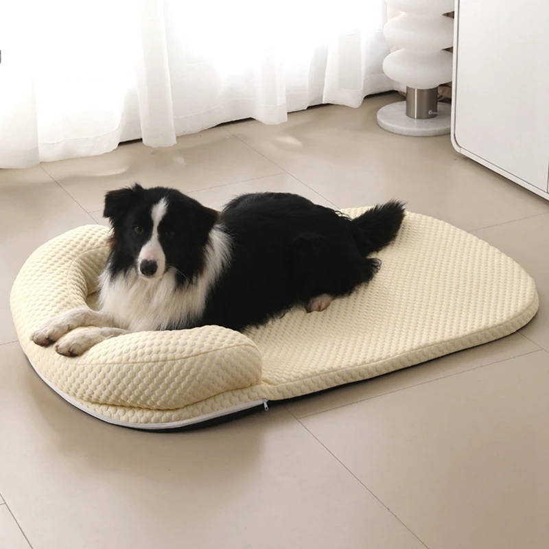 Removeable Dog Cat Ice Cooling Mat Self Cooling Fabric Pet Summer Sleeping Bed Washable Cooling Sofa For Dogs Cats