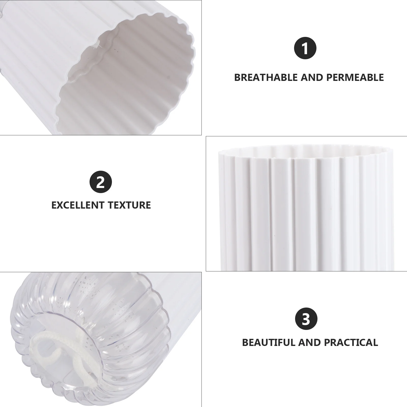 

2Pcs Hydroponic Resin Flowerpot Decorative Self Watering Plant Pot Home Garden Office Desktop Plant Container Garden Supplies