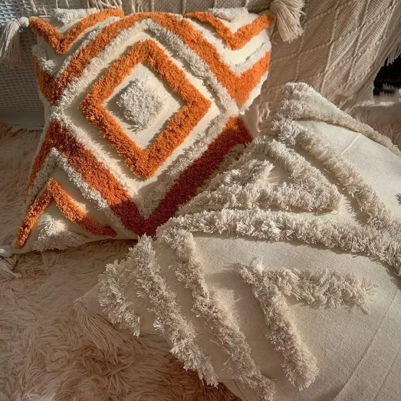 Bohemian Embroidered Pillow Cover 2