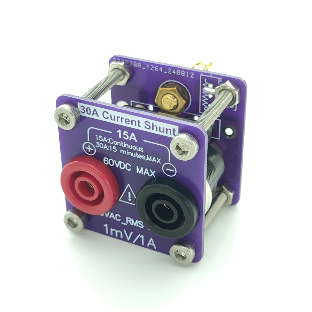 DIY S34330A 30A Current Shunt Replacement for Both Desktop and Handheld Multimeters