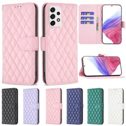 Wallet Small Fragrance Leather Case For Samsung Galaxy A04e A05s A06 A13 A14 A15 A16 A32 A34 A35 A36 A51 A52 A53 A54 A55 A56 A71