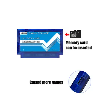 خرطوشة N8 NES مُعاد تصنيعها من EVERGAME-N8 Super NESN8، خرطوشة لجهاز ألعاب الفيديو FC، غلاف جديد 8 best sales فاميكوم نيس - №8
