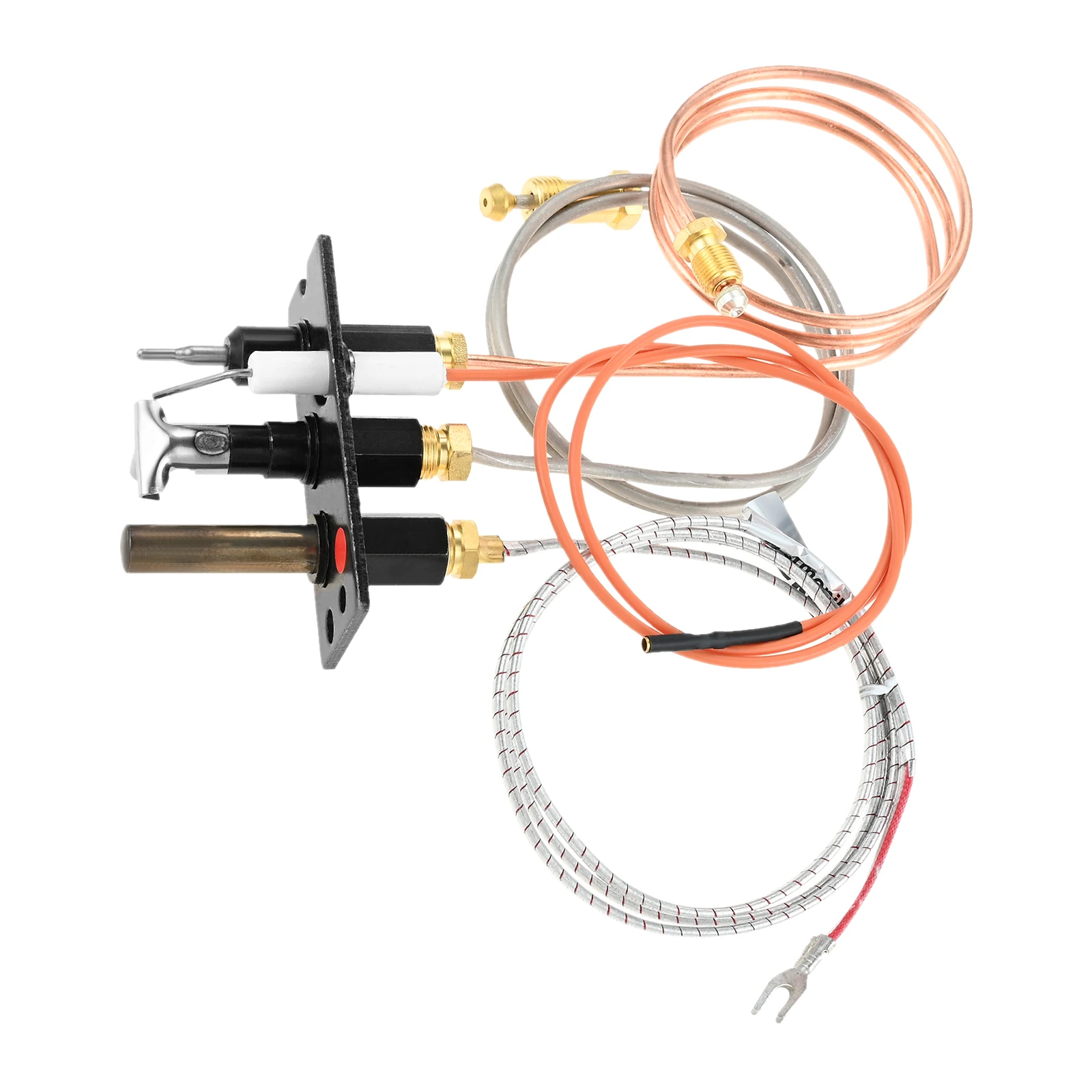 Propane Gas Pilot Assembly 4021-737 for Heatilator & Heat N Glo Quadra-Fire Fireplaces 485-511A with Thermocouple Thermopile