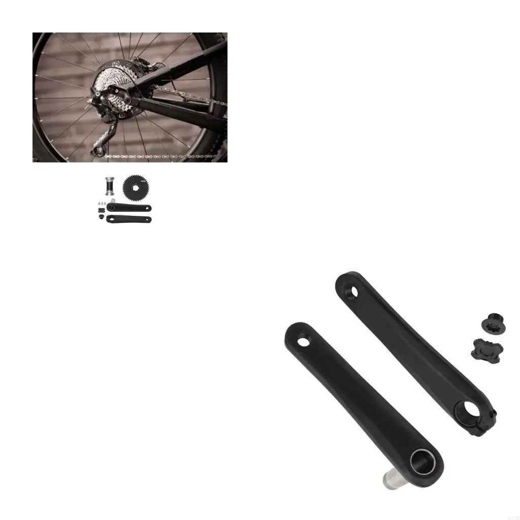 

Comfort Mountain Bike Crankset Chainset Square Tapers Simple Removal Crankset