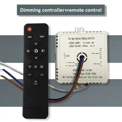 Camera da letto LED Ventilatore da soffitto Luce Kit telecomando Controller dimmerabile Driver Ventola Accessori luce 220V