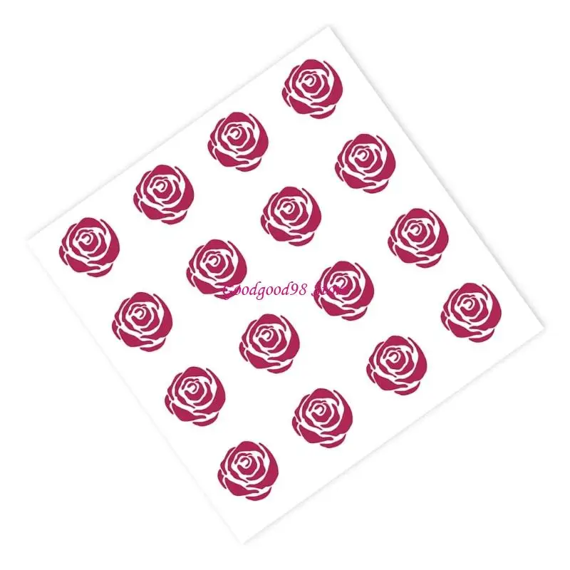 10 Sheets Sun Patches Reapply Reminder Sticker Detection Sticker for Beach W8EC