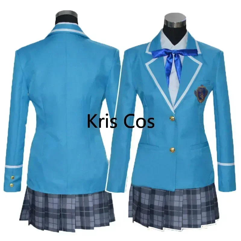 

FC6Ensemble Stars Transfer Student Girl's School Uniform Cosplay Costume gift socks Any Size 11@FC8！