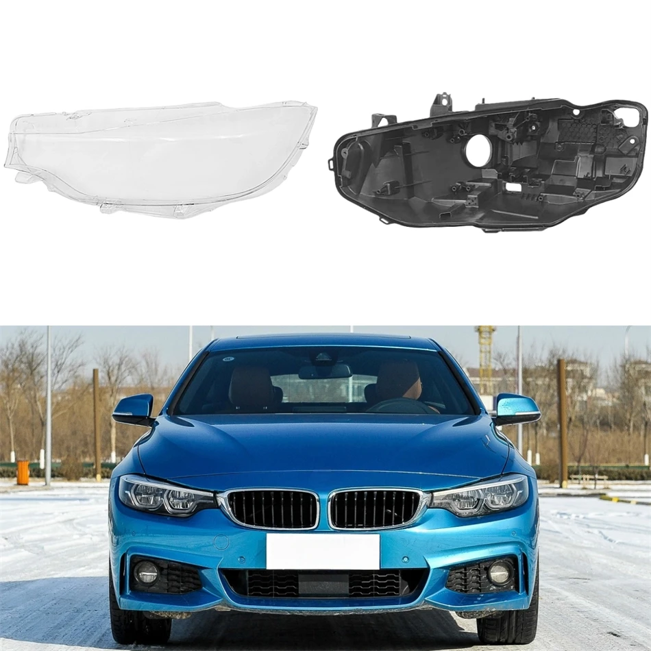 

Для BMW 4 серии M4 F32 F33 F36 F82 2017 2018 2019 2020 автомобильные аксессуары, цоколь фары, цоколь фары, линза