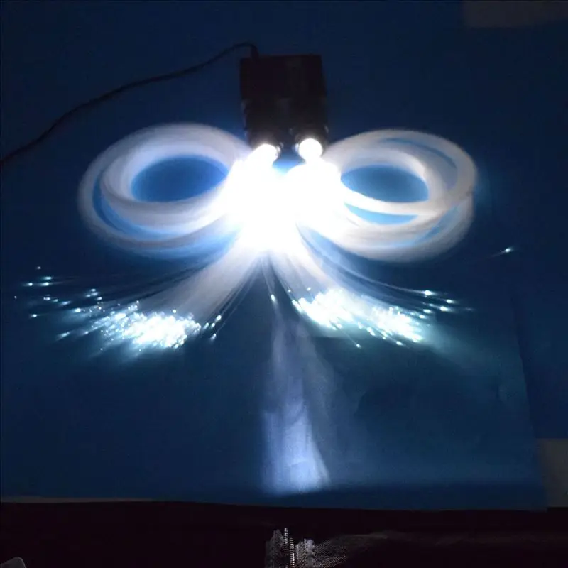 APP Bluetooth 32W RGBW Twinkle LED Fiber Optic Light 32W LED Light Engine For Home Car Starry sky Lighting decoration