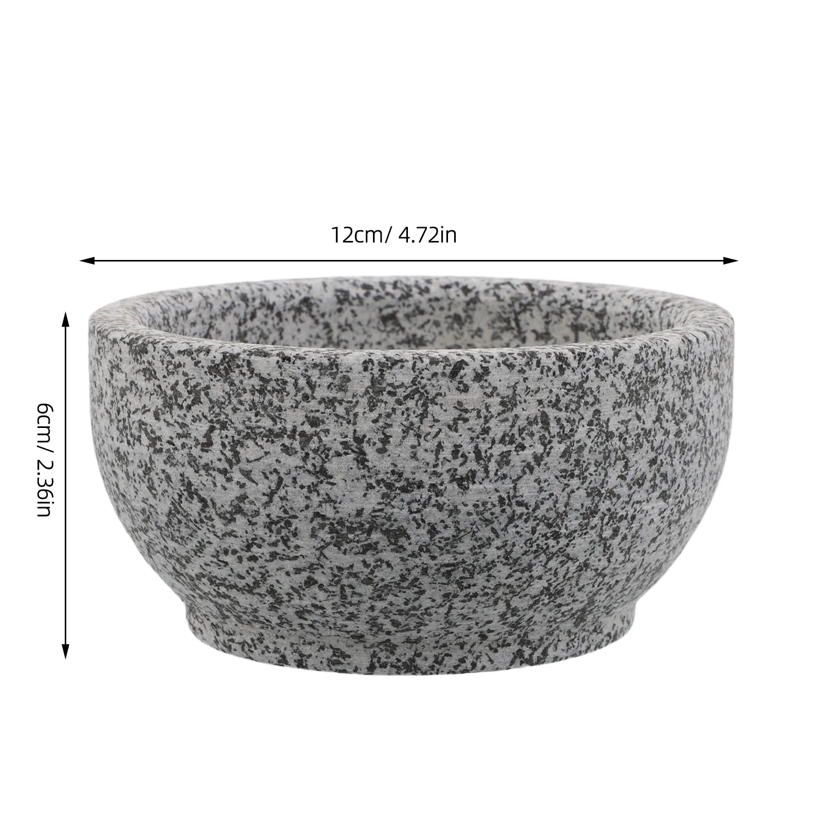 Essential Oil Sauna Diffuser Stone Cup Aromatherapy Bowl Heatproof Natural Stone Home Spa Bedroom Fragrance Enhancer 12x6cm