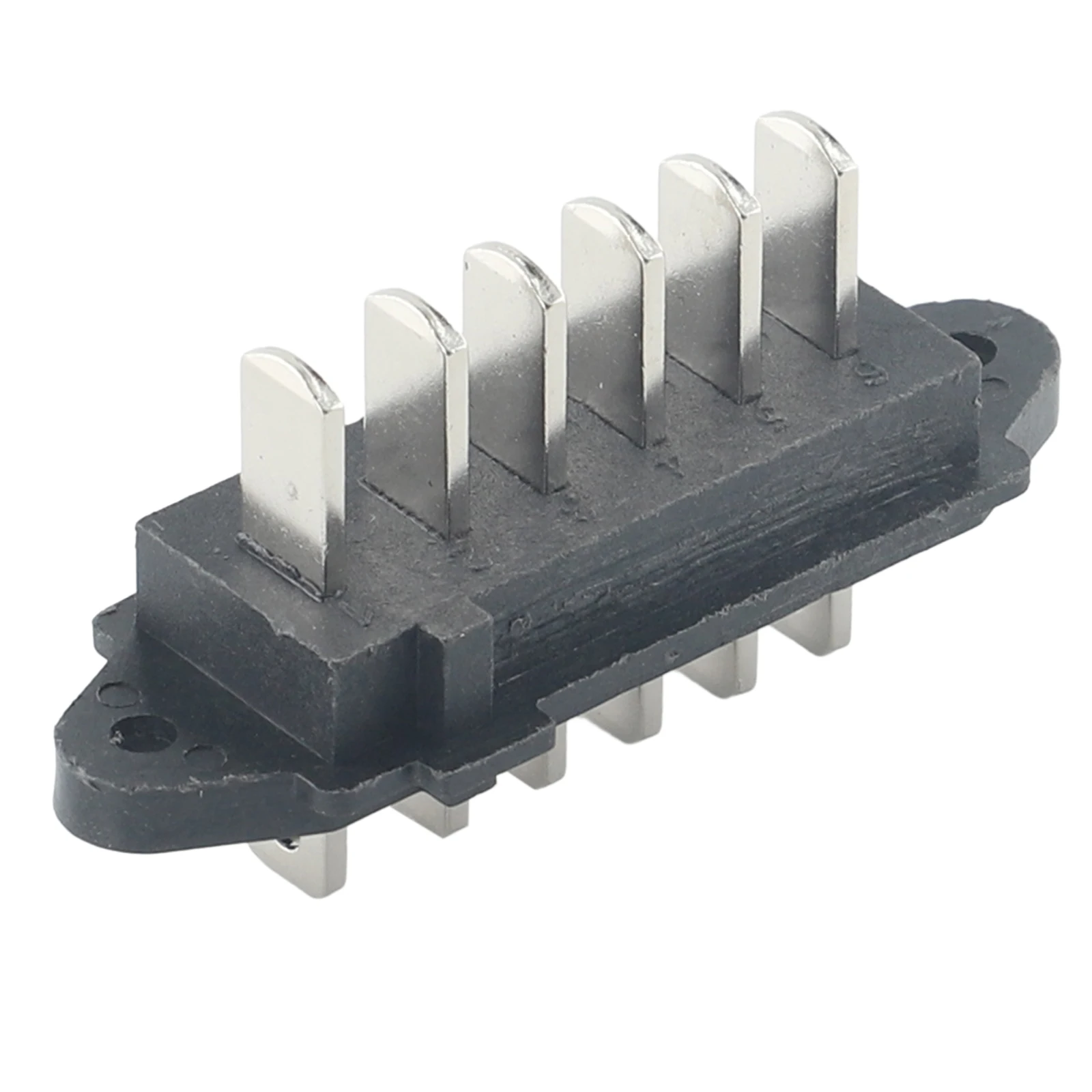 Electric Bike Battery Box 6 Pin Discharge Connector 125V 15A Current Rating ABS Material Male or Female Connector Type