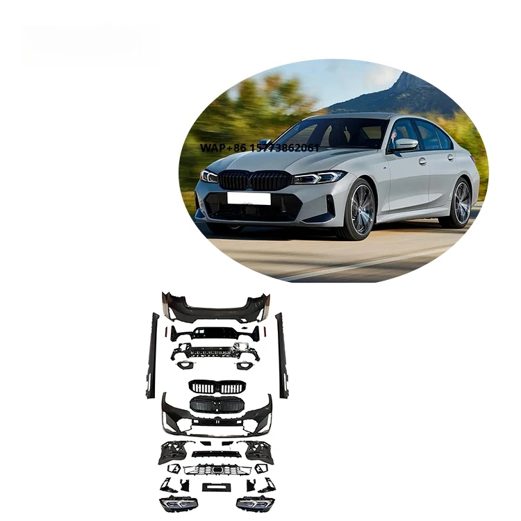 

G20 BODYKIT for G20 Lci 2019+ Upgrade 2023 M-tech Body KIT Car Bumper With Head Light Front Grille Full Set Faceflit Parts