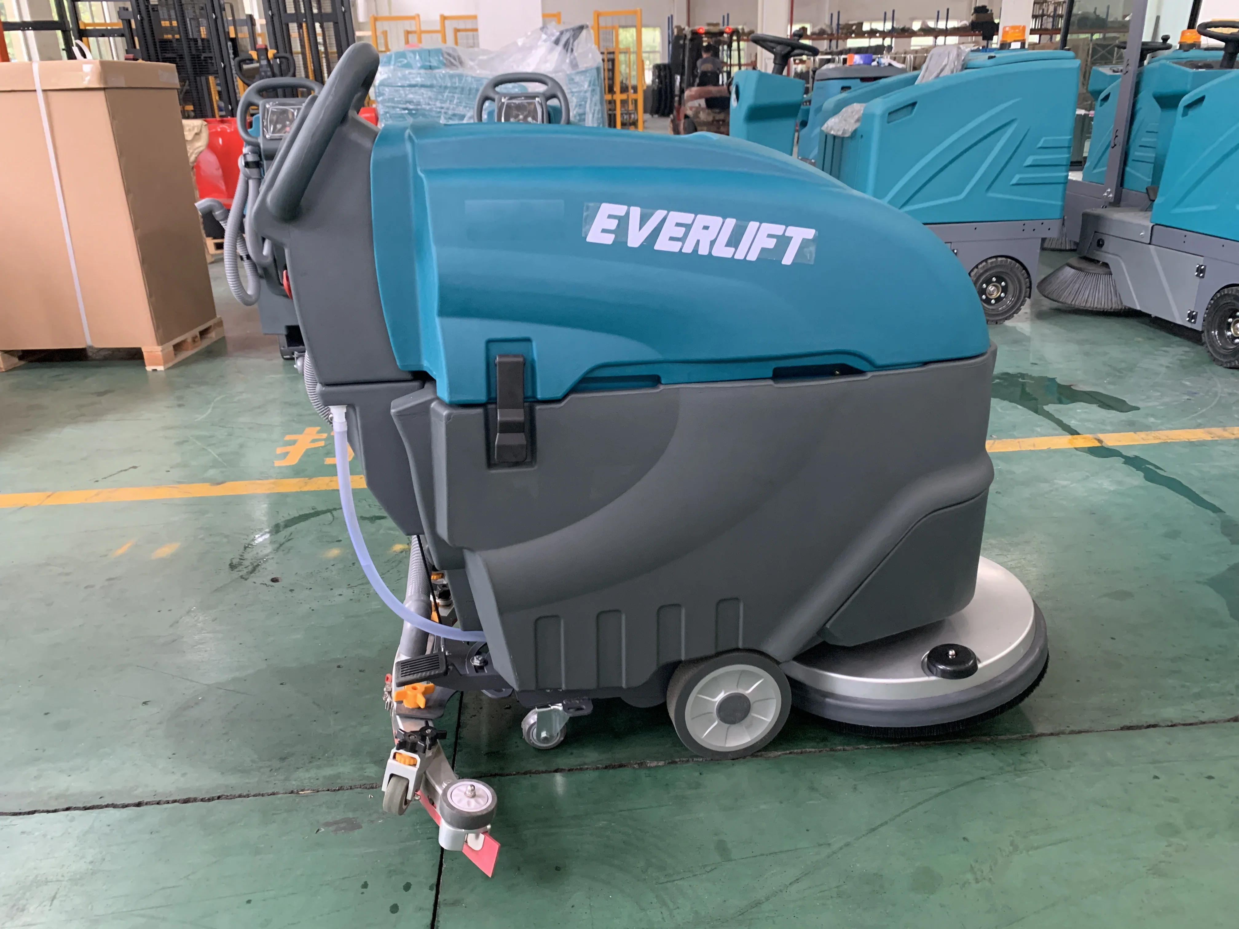 2026 New Model Sweeper Floor Washer Walkie Cleaning Machine Electric Floor Scrubber