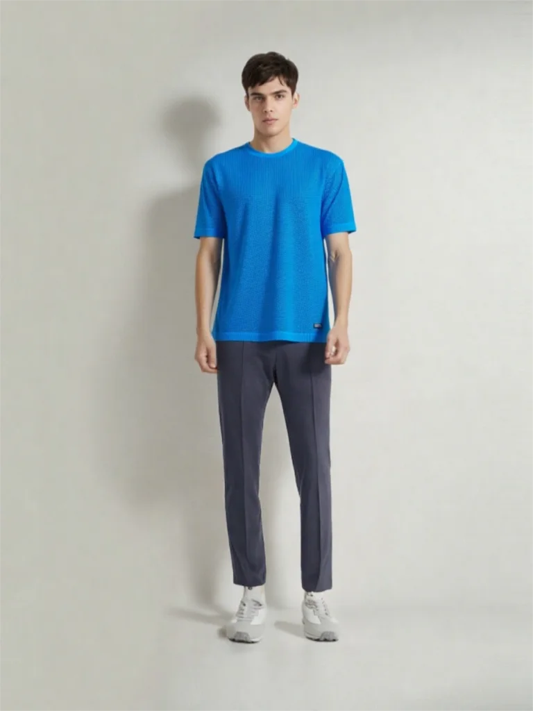 New Arrived Fit Funky casual sports wear short sleeve mesh top tshirt tee 0093