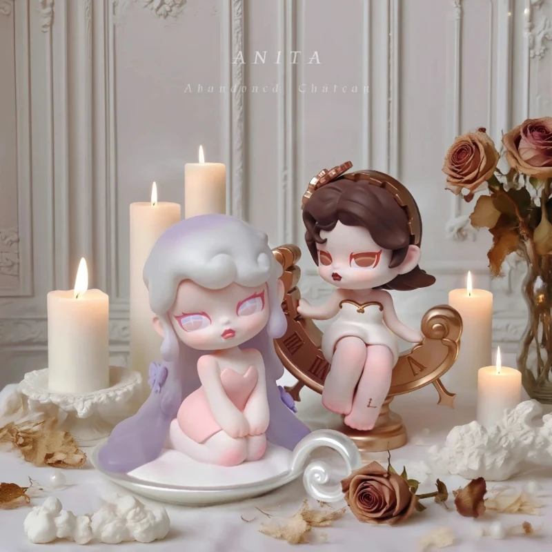 حقيقية أنيتا مهجور شاتو سلسلة صندوق أعمى الدمى العصرية سطح المكتب تحصيل حلية أنيمي الشكل لعب فتاة هدية الكريسماس #6