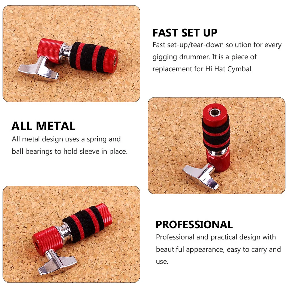 

1Pcs Professional Hi-Hat Clutch with Spring Ball Bearings for Drum Parts Hi-Hat Stand Mount Replacement Accessories