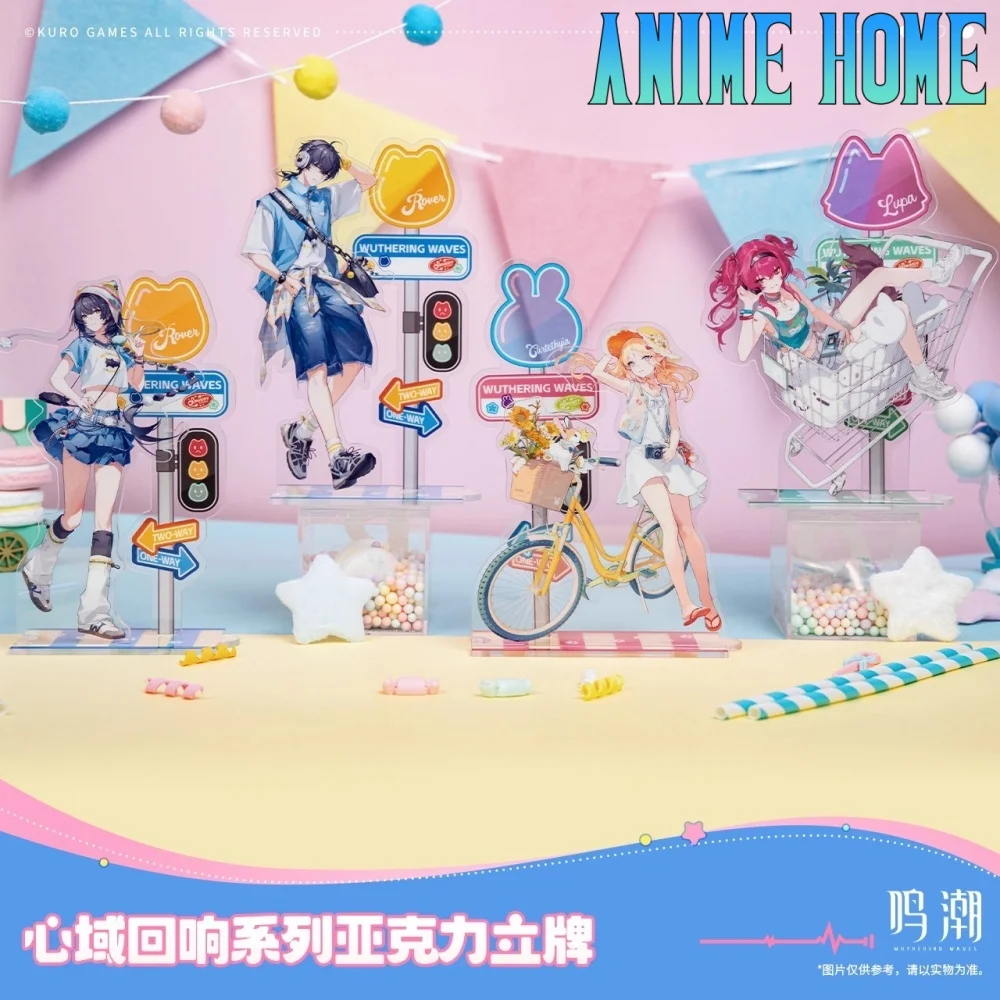 

Game Wuthering Waves Rover Cartethyia Lupa Acrylic Stand Display Cosplay Official Original Gift