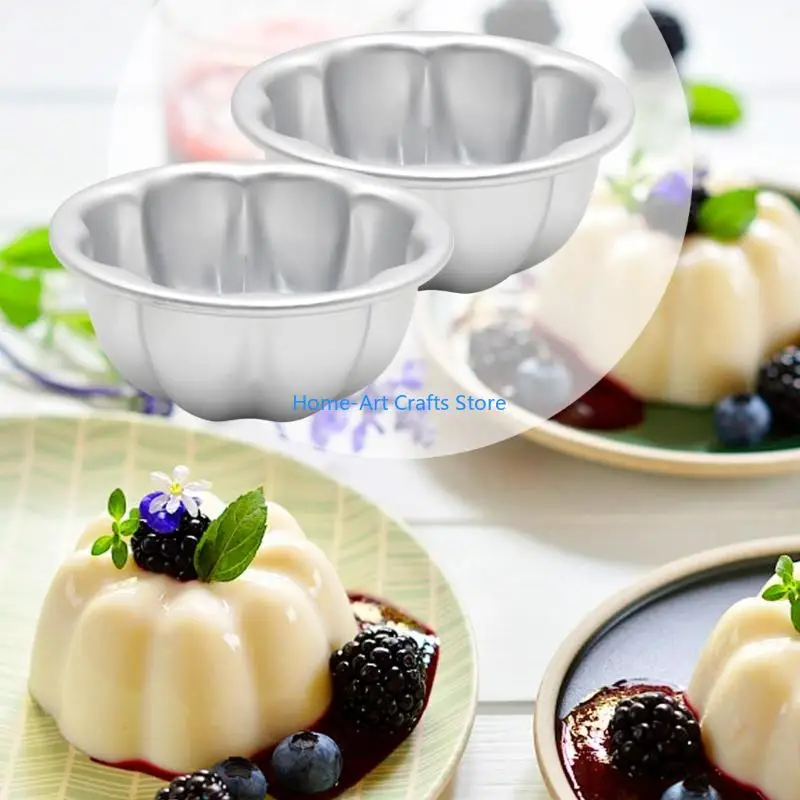 แม่พิมพ์อบอลูมิเนียมอลูมิเนียมที่ทนทานได้สำหรับคัพเค้กที่มีการนำความร้อนสูงและผิวสำเร็จรูป