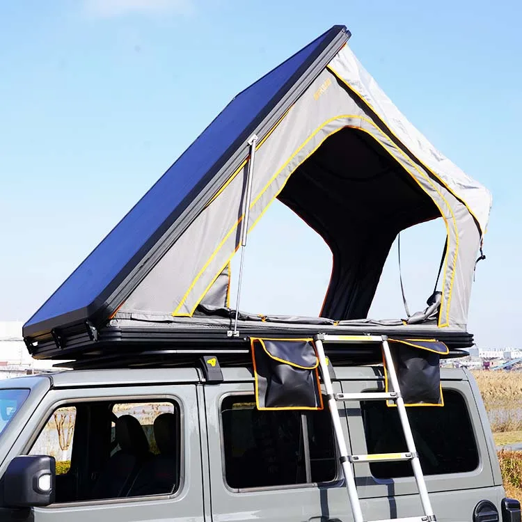 Triangle Off Road Waterproof Portable 4WD Hard Shell Alu Roof Top Tent