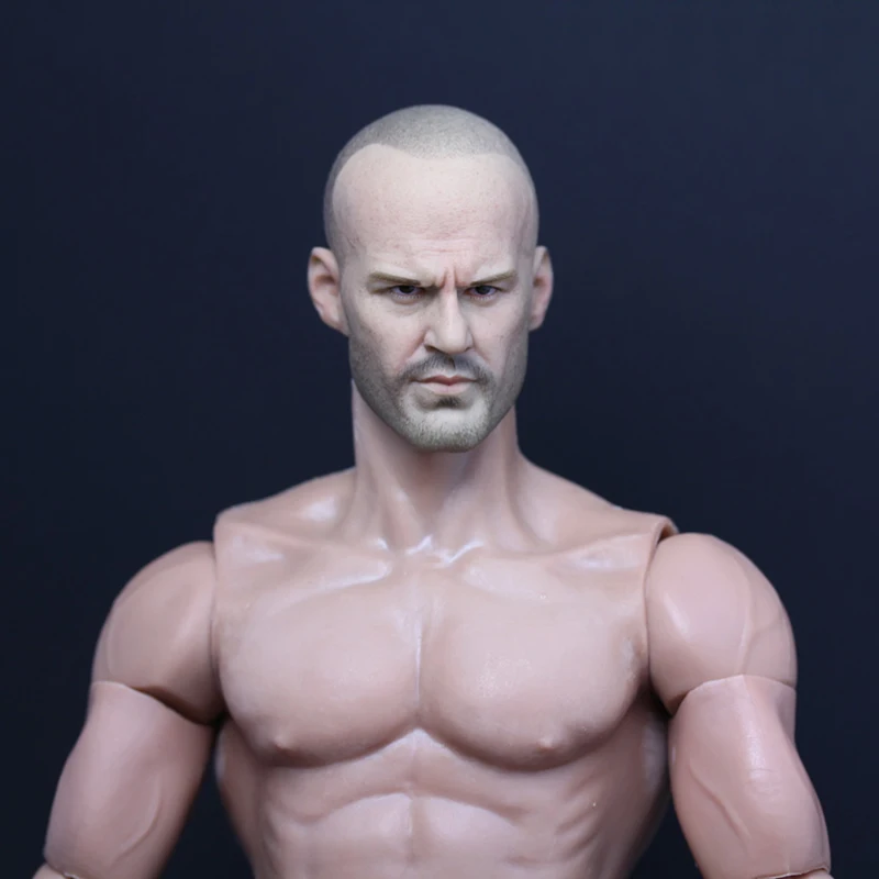 1/6 Scale Male Soldier Head Sculpt Player Head Carving Model Actor Headplay for 12\