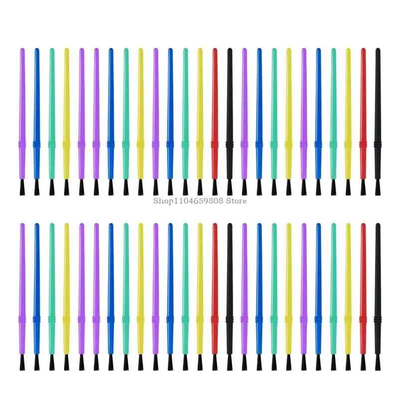50 PCS Pequenos pincéis