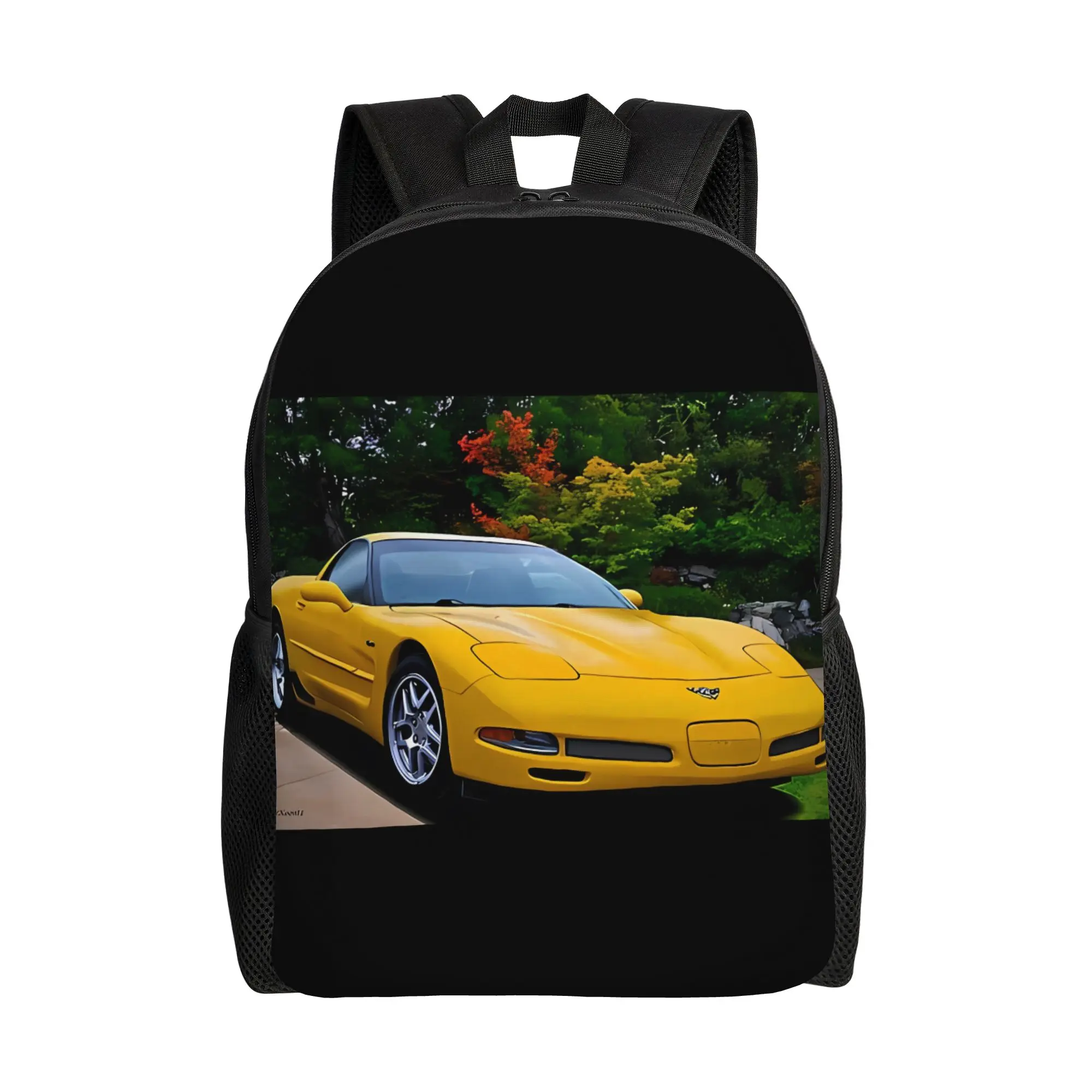 

Рюкзак C-Corvettes 2003 Corvette Z06 к 50-летию, мужской модный рюкзак большой вместимости для ноутбука, к началу учебного года