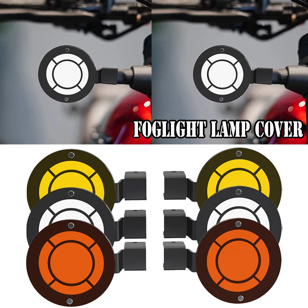

FOR CFMOTO CF MOTO 450 CL-C 450 Bobber CLC 450 2023 2024 Motorcycle Fog Light Protector Guards Foglight Lamp Cover Accessories