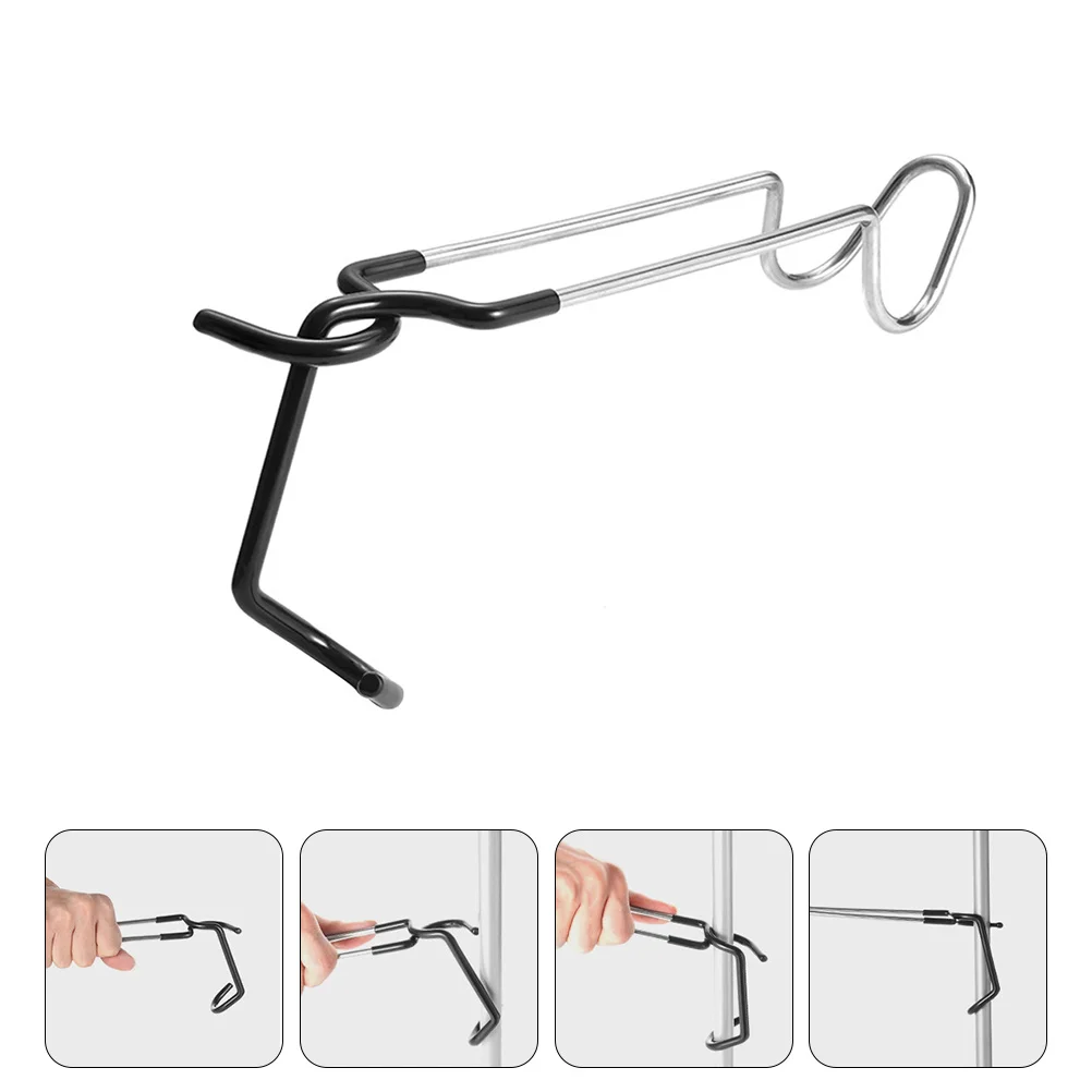 

Camping Hook Clamp Hanger Outdoor Lantern Light Holder Tent Lamp Clip Multifunctional Hanging Tool For Camping Fishing Hiking