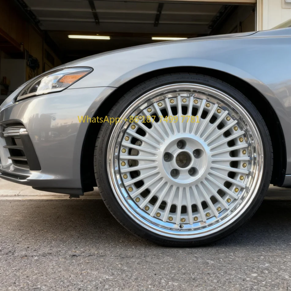 

19 Inch Two-piece Forged Alloy Rims Luxury Sports Multi-spoke Precision Custom Car Wheels