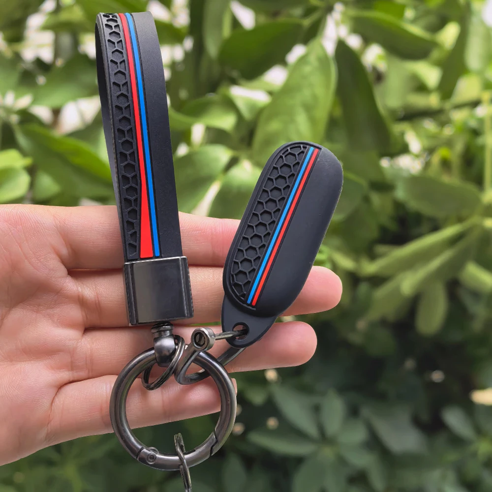 Silicone Car Remote Key Case Fob Cover Shell For Zontes Kiden GK350 125m 150m 150D 368E 368g 368D 368m 350D 350m ZT350-D Bag