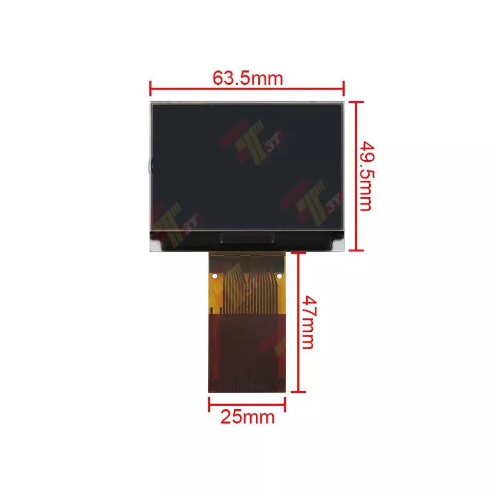 Für Monochrom-LCD-Display-Armaturenbrett-Instrument für Ford Focus C-Max Grand C-Max Kuga Transit Auto-Elektronikzubehör – Detail 6
