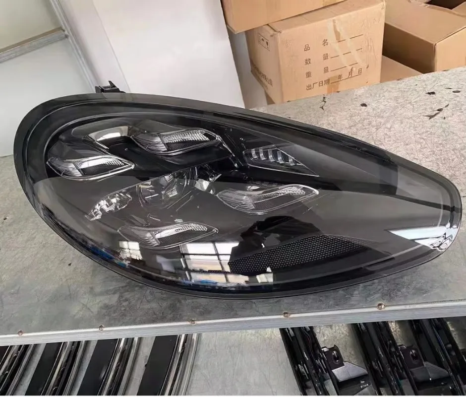 Modified and Upgraded HEAD LAMP Fit for Panamera 2011-2015 High Quality Headlight
