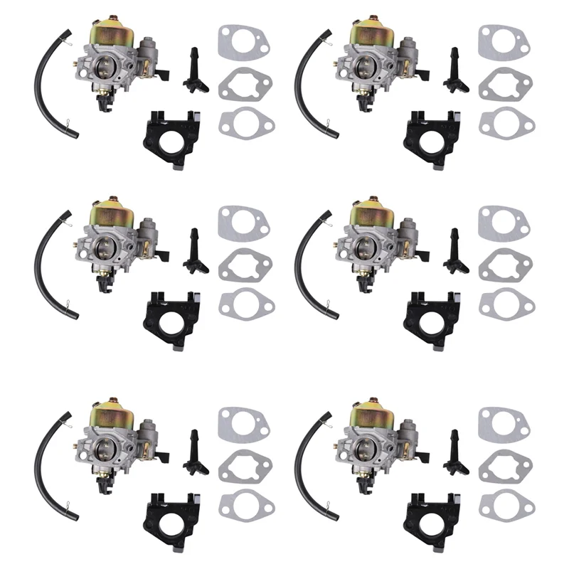 

Especial 6X Carburetor For Honda GX390 GX340 Engine Predator 11Hp 13Hp Engine 16100-ZE3-V01 Water Pumps WT40XK1 WT40XK2 WT40XK3
