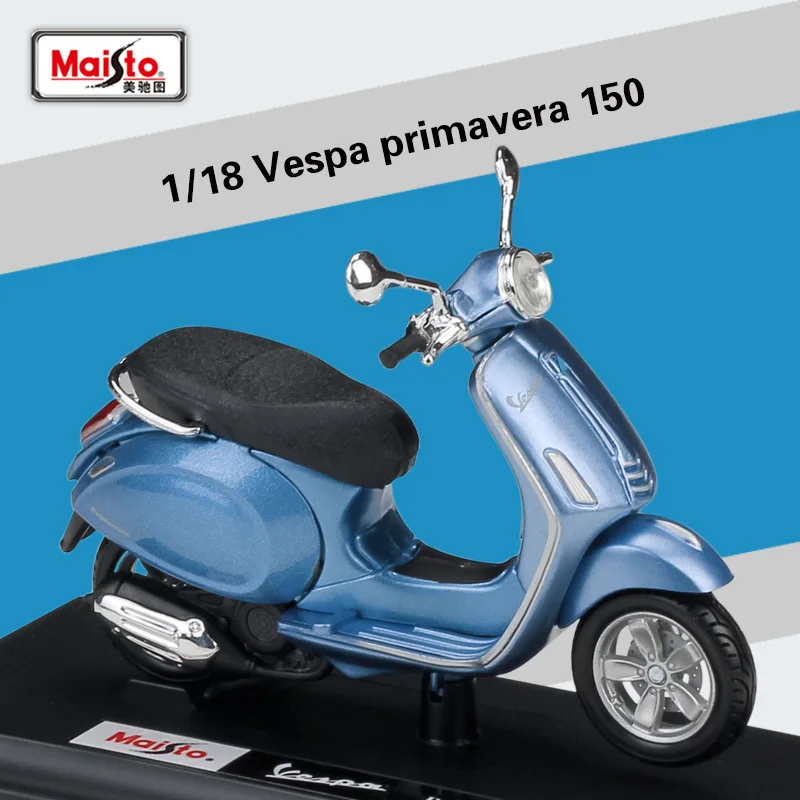 Maisto 1:18 Vespa GT3 300 Alloy Motorcycle Model Simulation