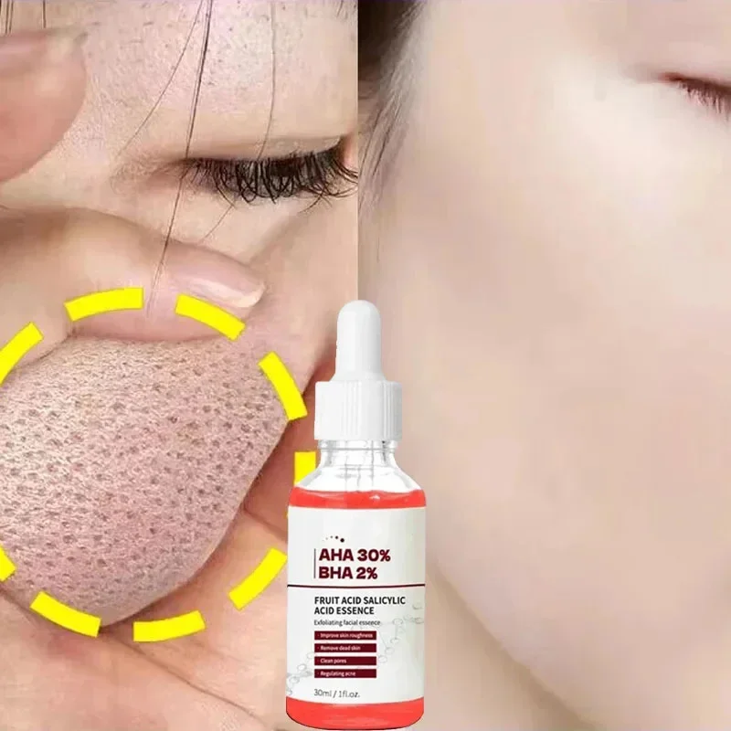 Salicylic Acid Shrink Pores Face Serum Exfoliating Moisturizing Nourishing Smooth Pores Repair Lifting Firming Skin Care Product