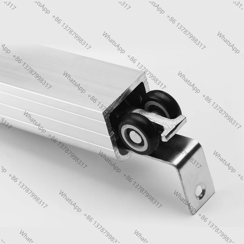 hardware Slide Doors pulley, Sliding doors hanging rail wheel, small size, 1 sets/ ,for one door/ 30 * 30 hanging rail