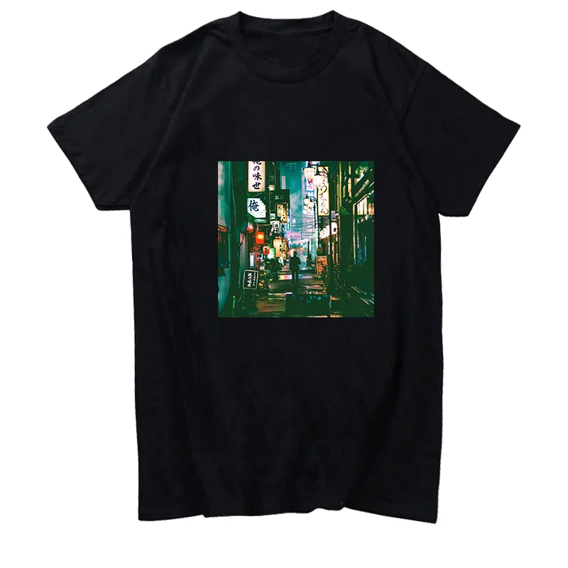 

Summer clothes for men Japanese Tokyo Aesthetic Harajuku graphic t shirts short sleeve t-shirts Streetwear Men Clothing