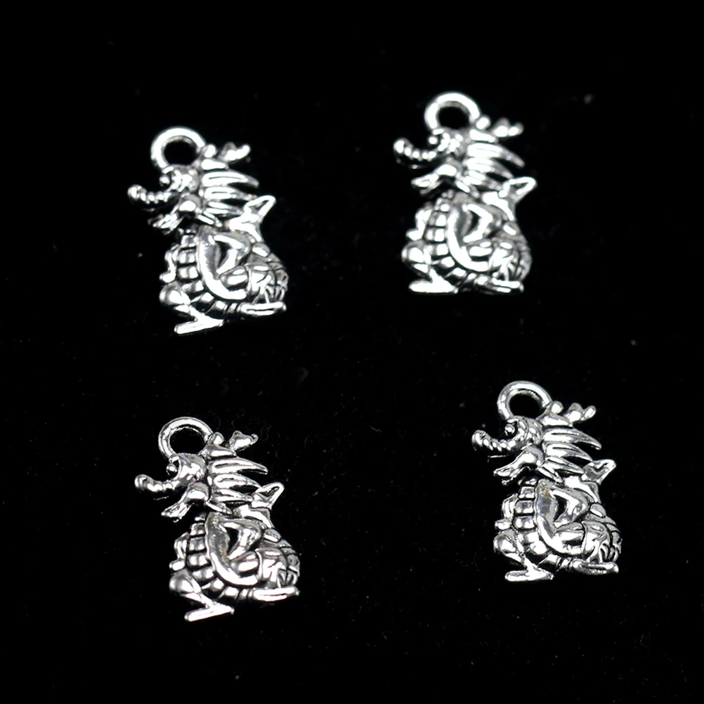 50 قطعة سبائك زودياك قلادة سحر DIY بها بنفسك صنع المجوهرات أساور أقراط قلادة مجموعة إكسسوارات معدنية صغيرة