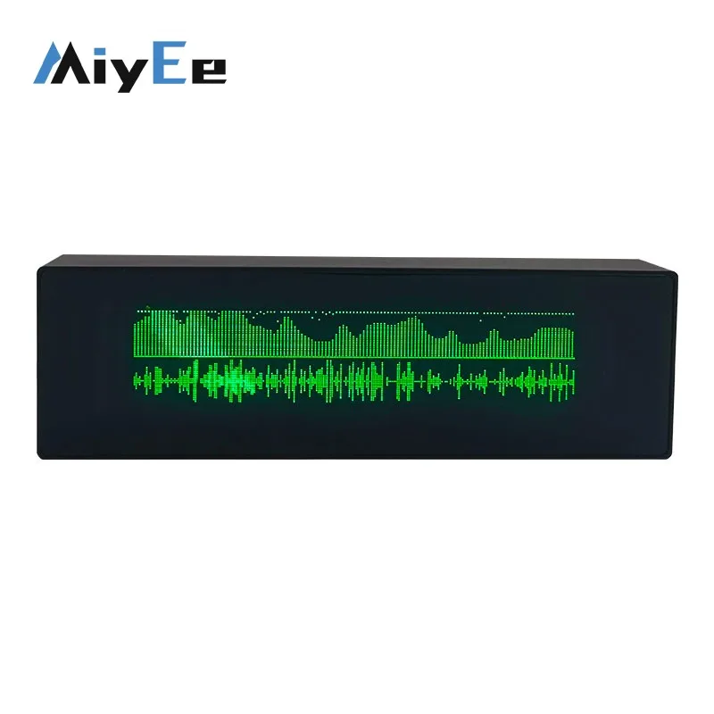 

EV256 Sound/Wired-Control VFD Music Spectrum Display Clock Black Aluminum Alloy Shell without/with GPS