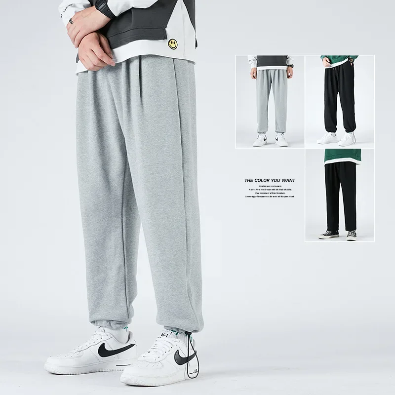 MRMT 2024 Merk mannen Gebreide Broek Losse Joggingbroek Katoen Casual Sportbroek Voor Mannelijke Effen Kleur Nieuwe Stijl broek