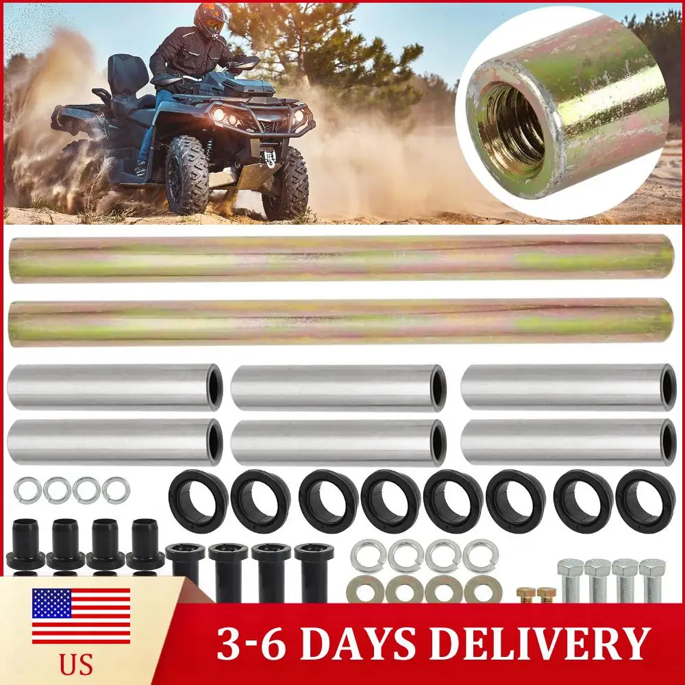 

OE:5020826 Rear Suspension Bushing Set Wear Resist A-Arm Bushing Shafts Kit Multi-Purpose Rear Upper Mounts For Polaris 5020826