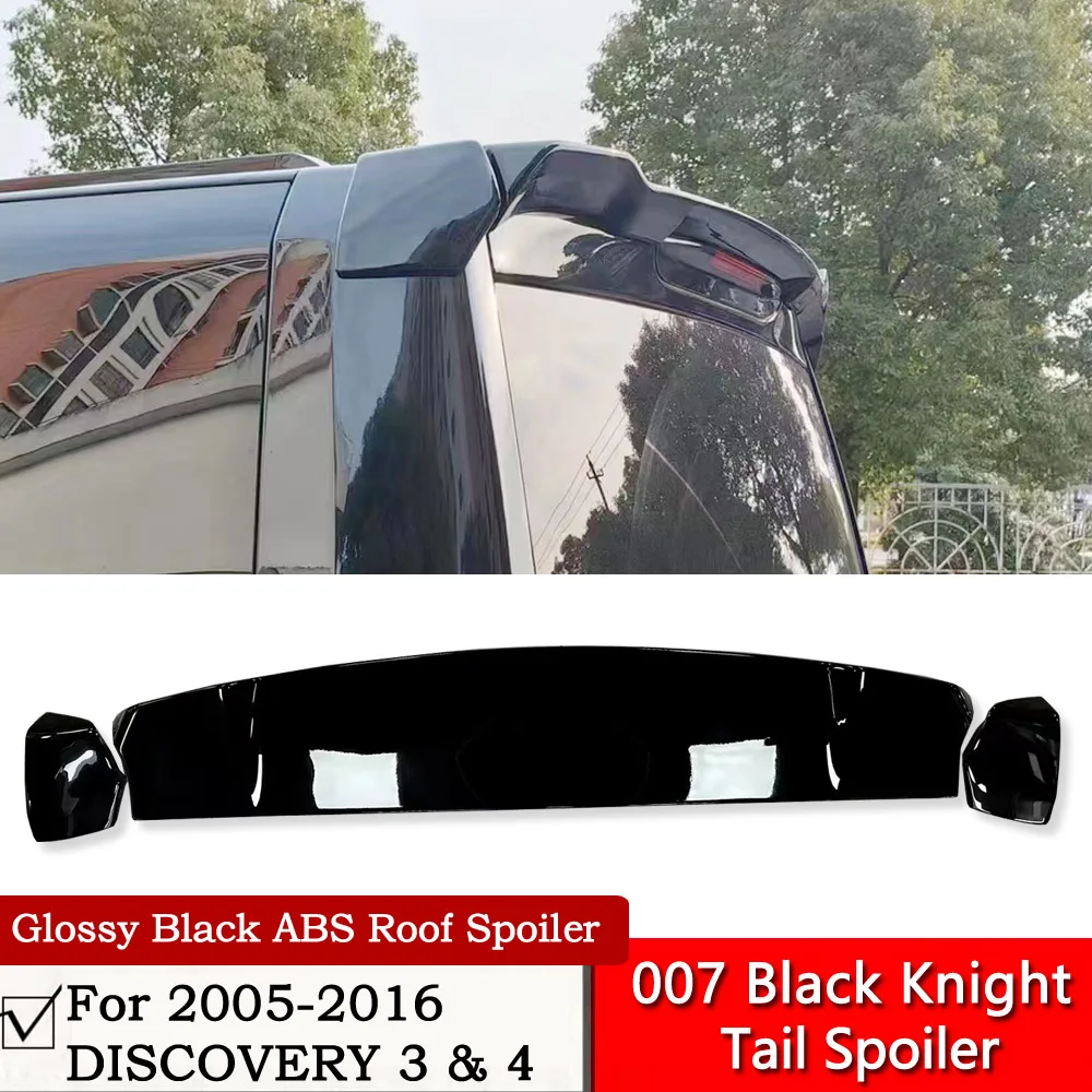 For 2005 to 2016 DISCOVERY 3 and 4 tail spoiler applicable to Land Rover discovery 3/4 glossy black roof spoiler boot spoiler