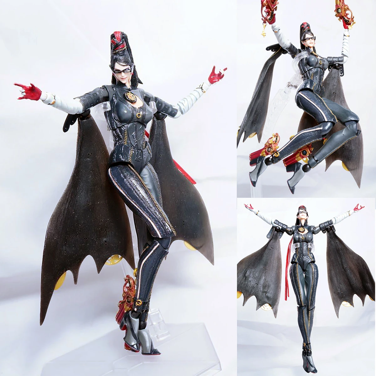 Original Play Arts Kai Bayonetta / Jeanne  Action Figure 24cm Model Toys