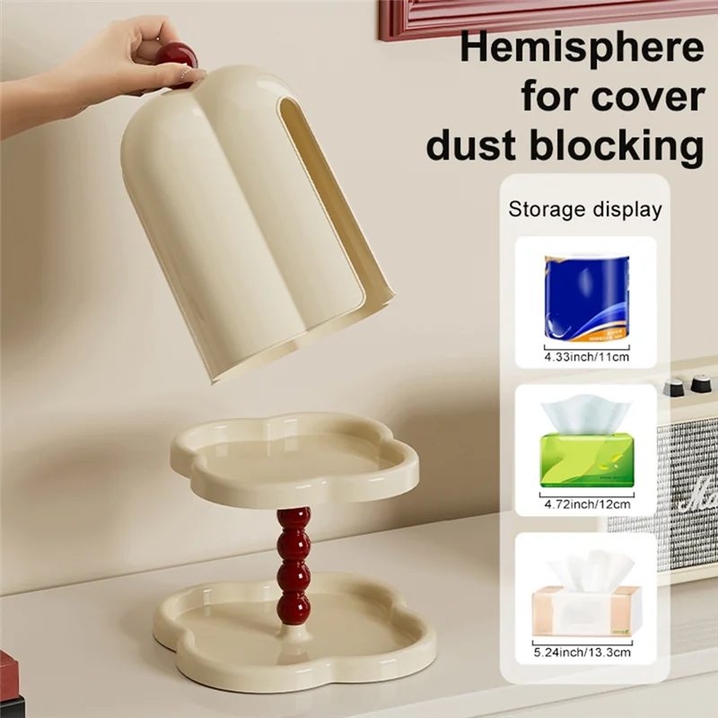 

French Retro Tissue Box Senior Sense Coffee Roll Box Living Room Is Light And Luxurious Paper Drawing Storage Box