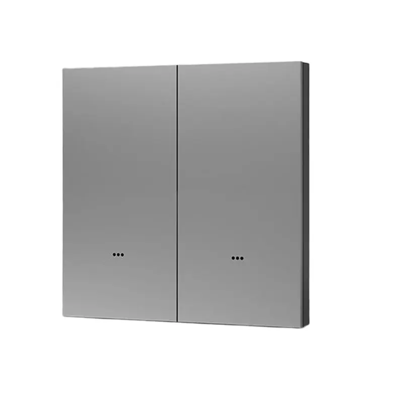 Zigbee Tuya Smart Wall Light Switch Push Button Control App Voice Remote Aluminum Alloy Panel 1 2 3 4 Gangs