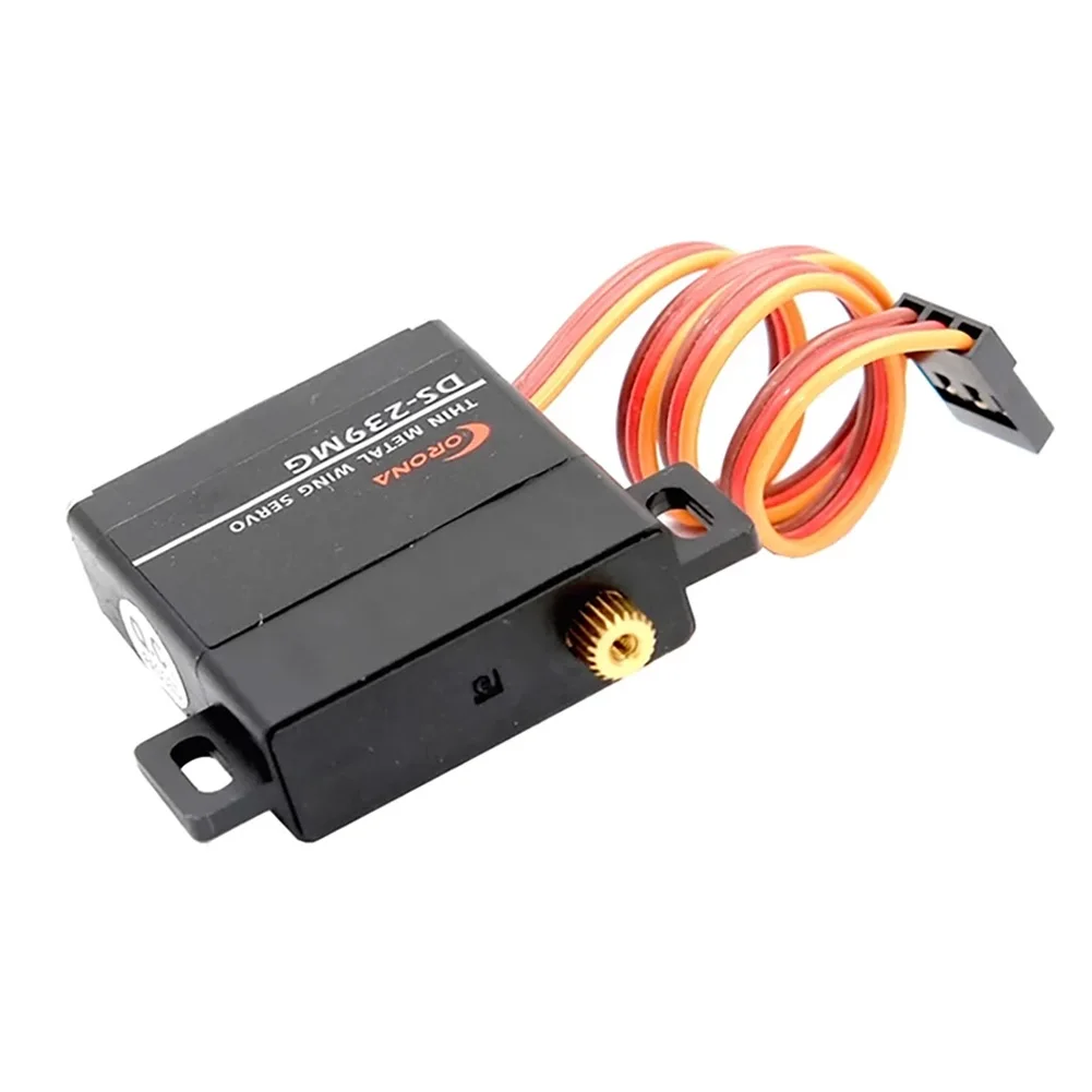 Corona DS-239MG DS239MG servomoteur numérique engrenage métallique à aile mince 4.6kg/0.15sec/22g pour Robot avion à voilure fixe planeur RC