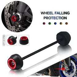 For R1250R R1250RS R1250RT R1250 2018-2026 Front Axle Fork Crash Sliders Cap Motorcycle Wheel Falling Protector Pad