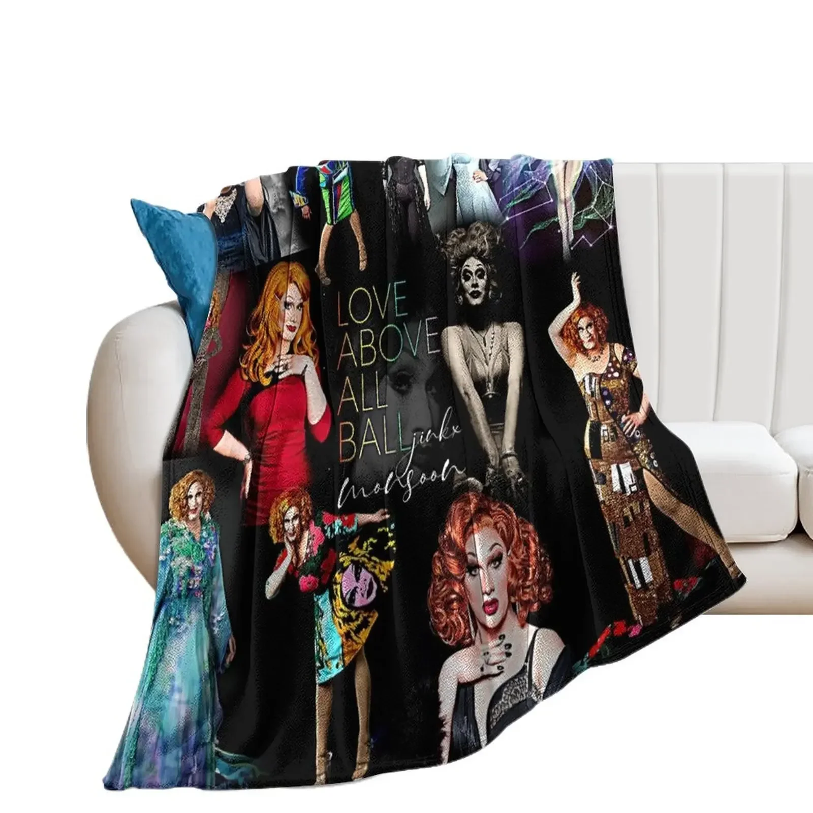 

jinkx monsoon Throw Blanket Stuffeds Polar warm for winter Blankets