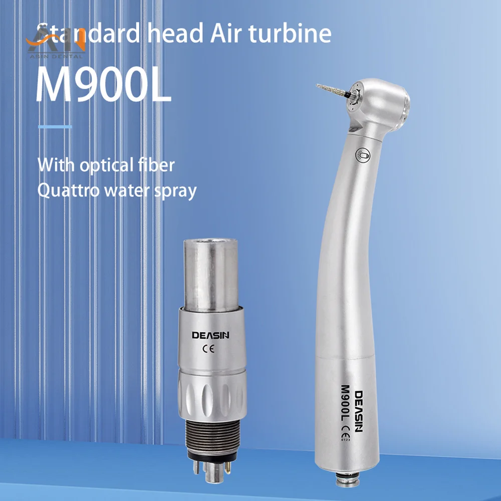 Dental high speed air turbine fiber optic handpiece Torque Head Ultralight Titanium Body For N-sk Coupling M800L / M900L