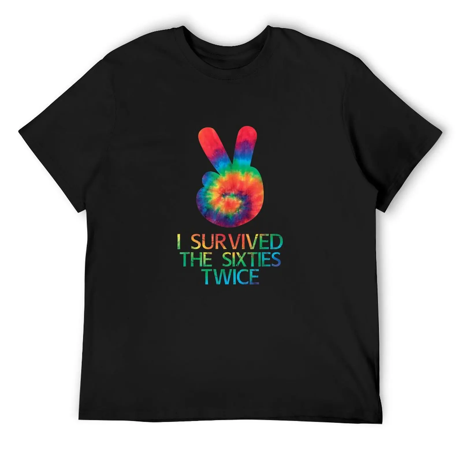 I Survived The 60s Twice TShirt 60s Birthday T-Shirt custom shirt graphic t shirts men t shirts